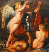 Crowning of the Hero Peter Paul Rubens